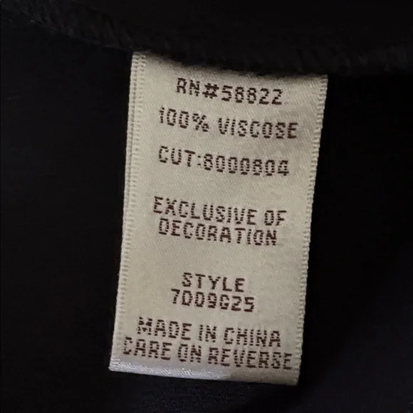 Vintage Women's Black Satin-Trim Blazer Jacket - Picture 9 of 11